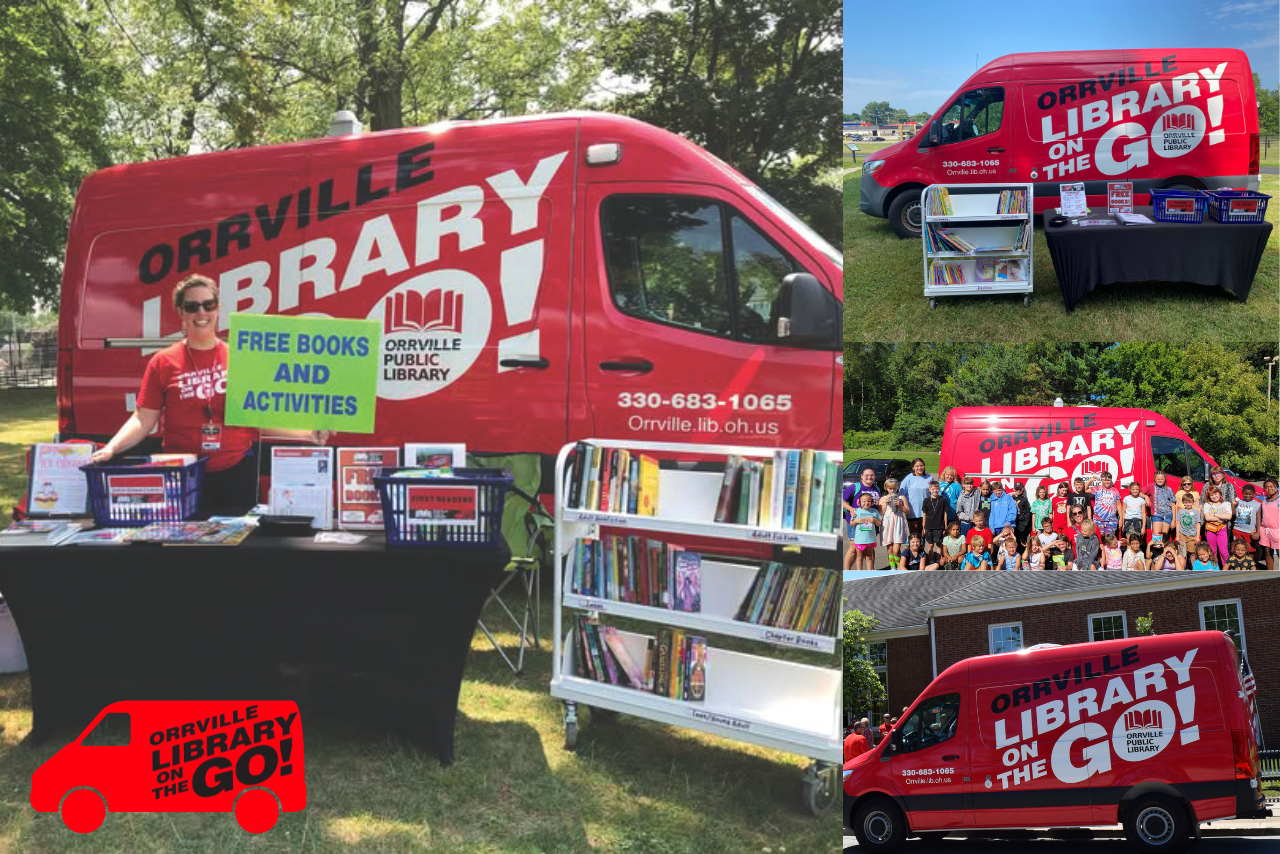Visit the Library on the Go! van this Summer