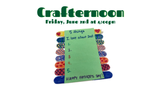 June Crafternoon at Orrville Public Library