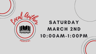Orrville Public Library Local Author Festival - Saturday, March 2nd 10am-1pm